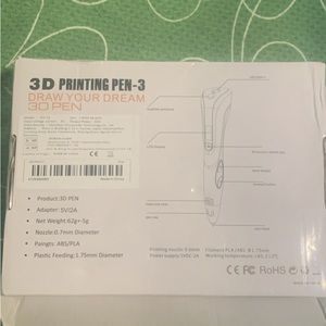 New 3D printing pen
